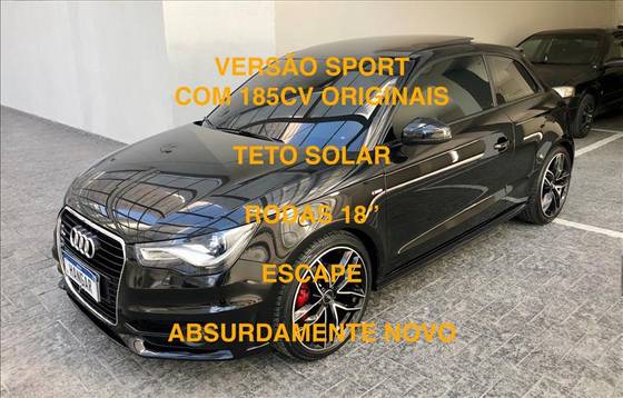 AUDI A1 1.4 TFSI SPORT 16V 185CV GASOLINA 2P AUTOMÁTICO AUDI A1 1.4 TFSI SPORT 16V 185CV GASOLINA 2P AUTOMÁTICO